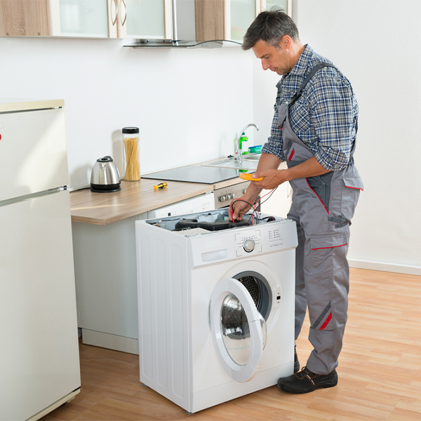 can you walk me through the steps of troubleshooting my washer issue in Beaver County OK